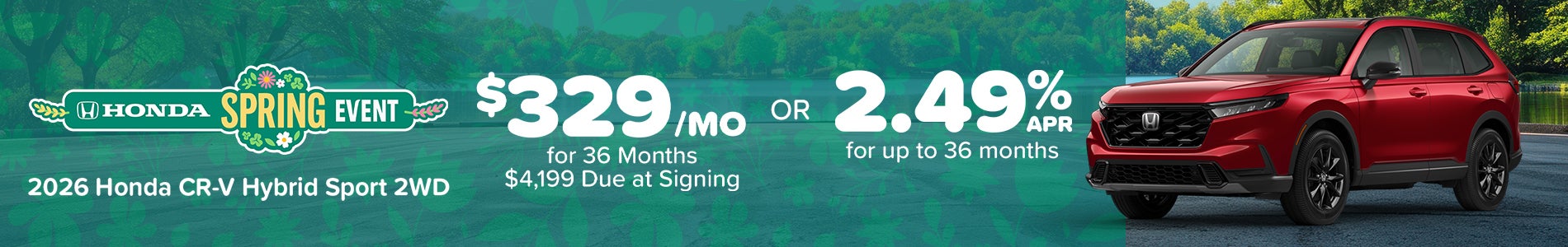 2026 Honda CR-V Hybrid Sport 2WD